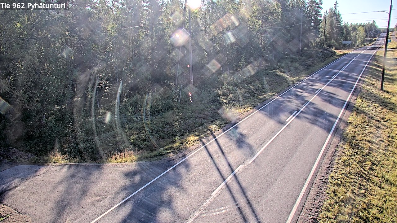 Kelikamerat Kuva Tie 962 Pelkosenniemi Pyhätunturi, Pelkosenniemi, Lappi