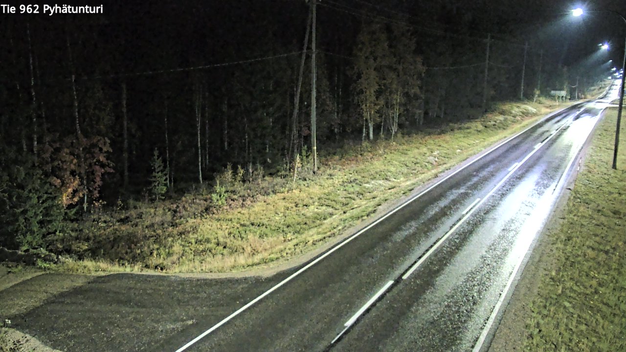 Kelikamerat Kuva Tie 962 Pelkosenniemi Pyhätunturi, Pelkosenniemi, Lappi