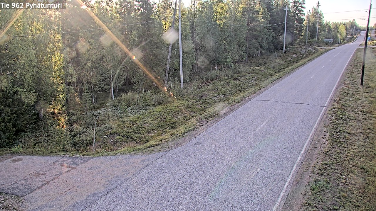 Kelikamerat Kuva Tie 962 Pelkosenniemi Pyhätunturi, Pelkosenniemi, Lappi