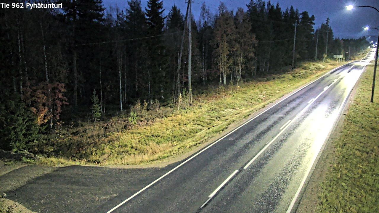 Kelikamerat Kuva Tie 962 Pelkosenniemi Pyhätunturi, Pelkosenniemi, Lappi