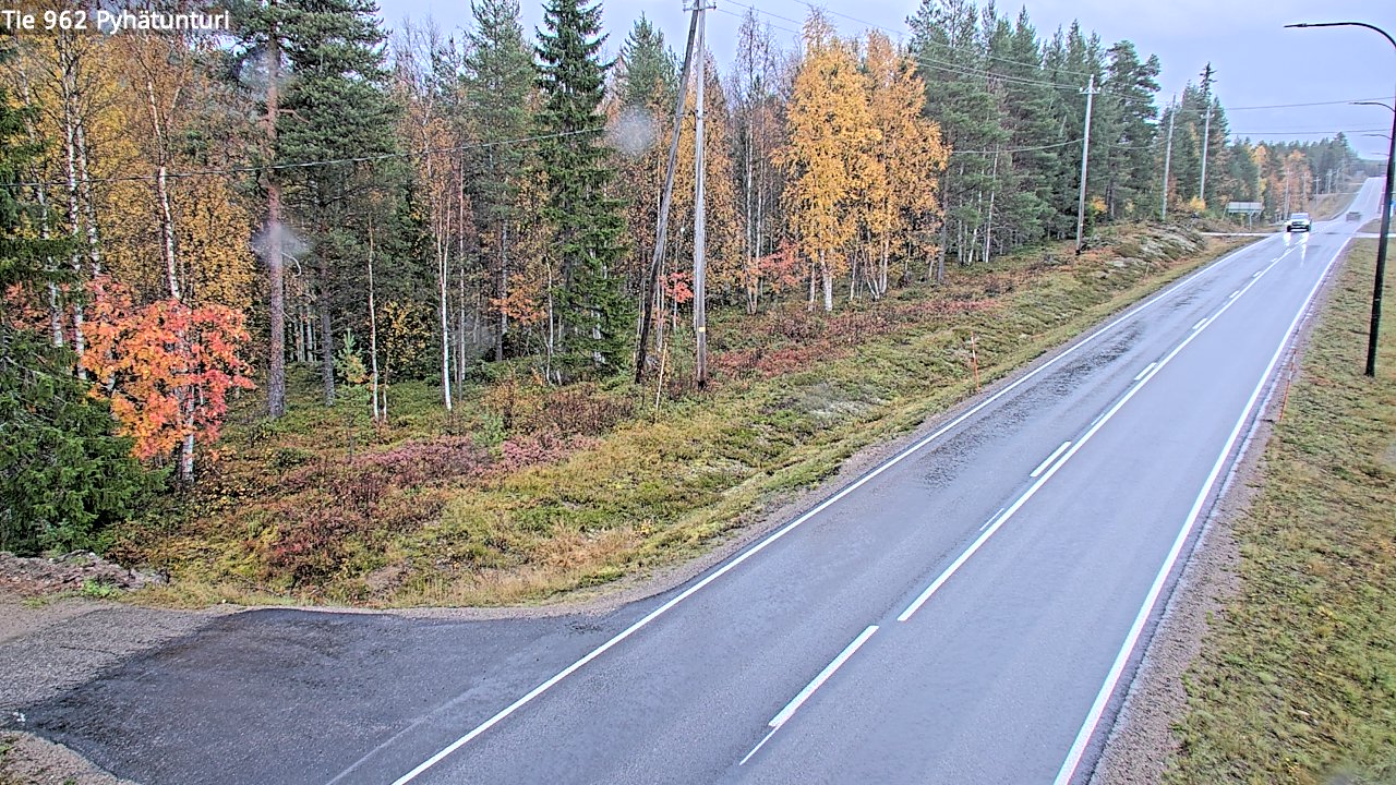 Kelikamerat Kuva Tie 962 Pelkosenniemi Pyhätunturi, Pelkosenniemi, Lappi