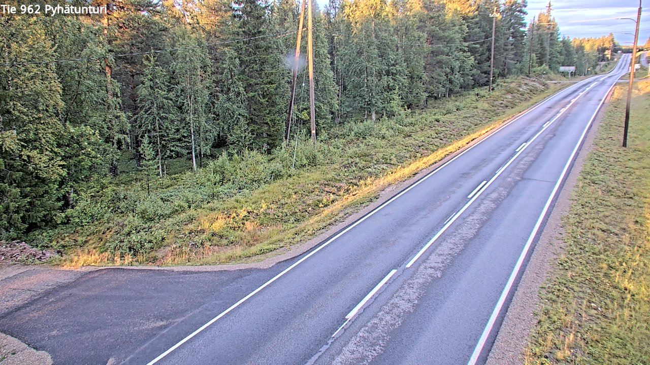 Kelikamerat Kuva Tie 962 Pelkosenniemi Pyhätunturi, Pelkosenniemi, Lappi