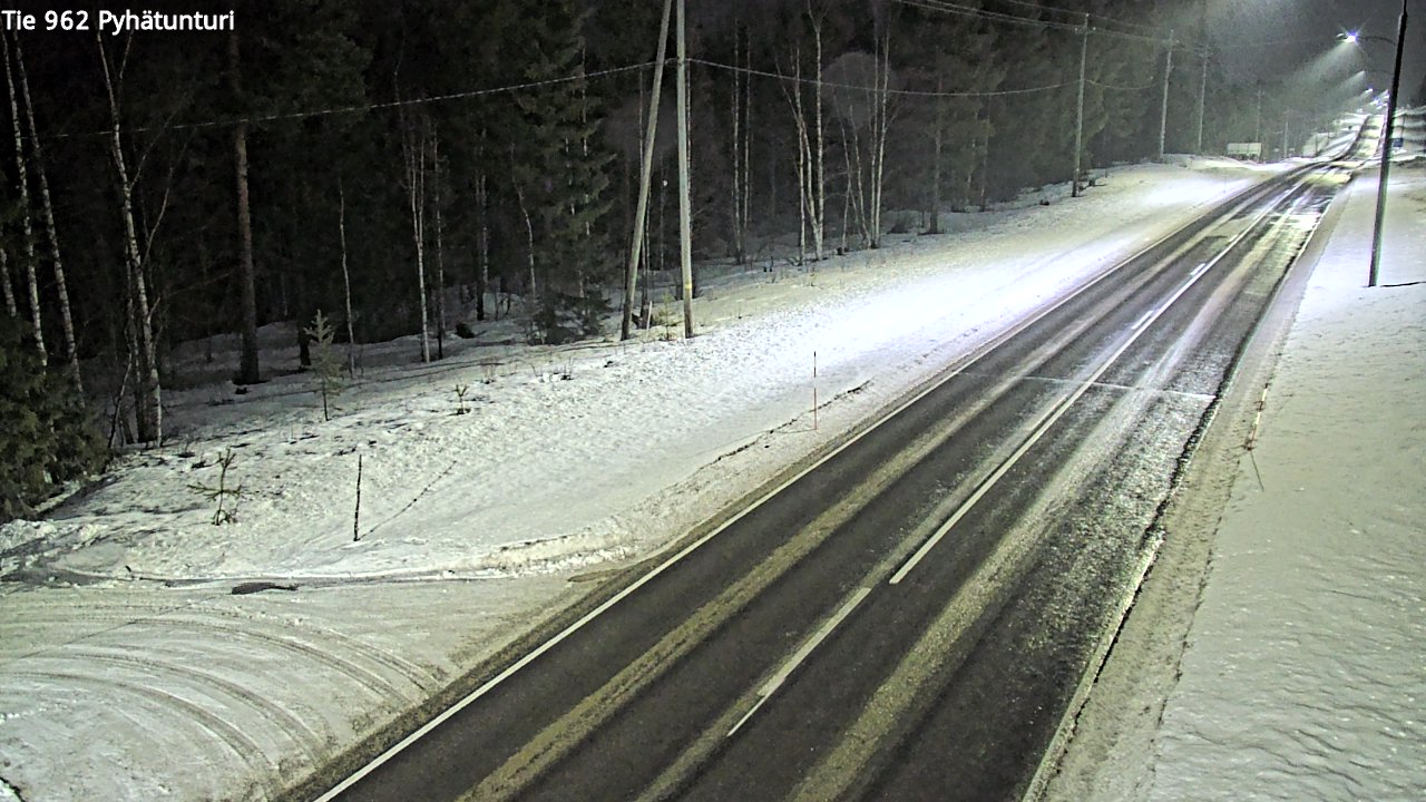 Kelikamerat Kuva Tie 962 Pelkosenniemi Pyhätunturi, Pelkosenniemi, Lappi