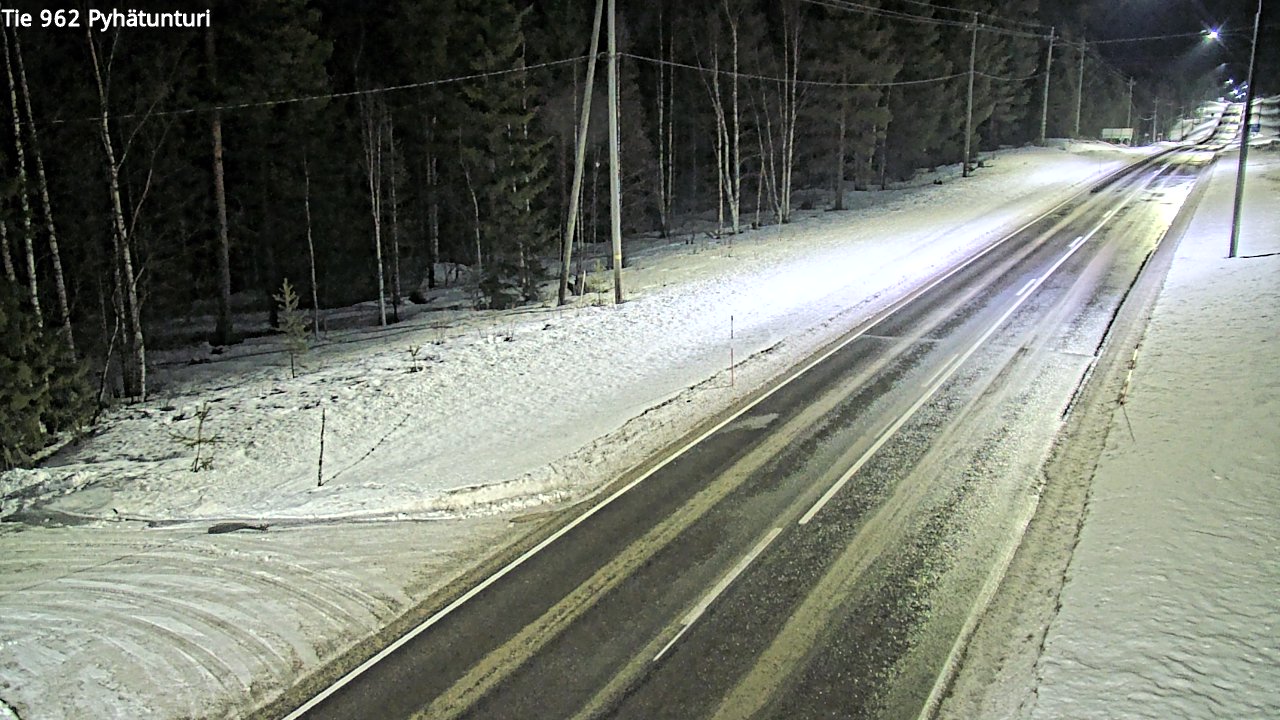 Kelikamerat Kuva Tie 962 Pelkosenniemi Pyhätunturi, Pelkosenniemi, Lappi