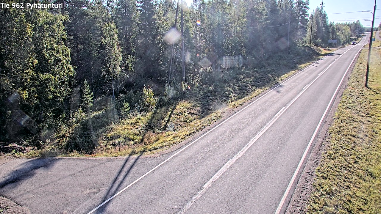 Kelikamerat Kuva Tie 962 Pelkosenniemi Pyhätunturi, Pelkosenniemi, Lappi