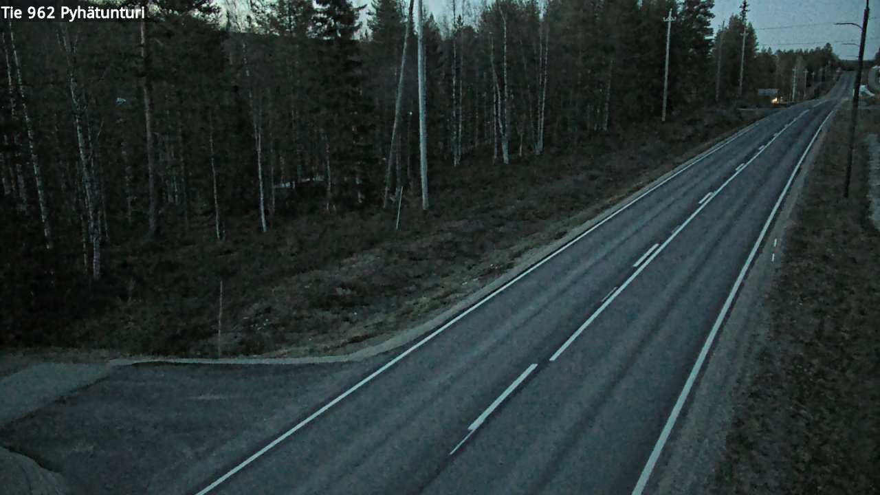Kelikamerat Kuva Tie 962 Pelkosenniemi Pyhätunturi, Pelkosenniemi, Lappi