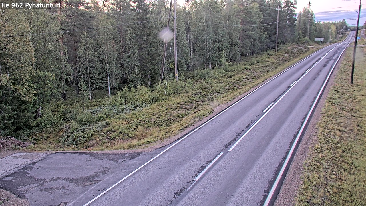 Kelikamerat Kuva Tie 962 Pelkosenniemi Pyhätunturi, Pelkosenniemi, Lappi