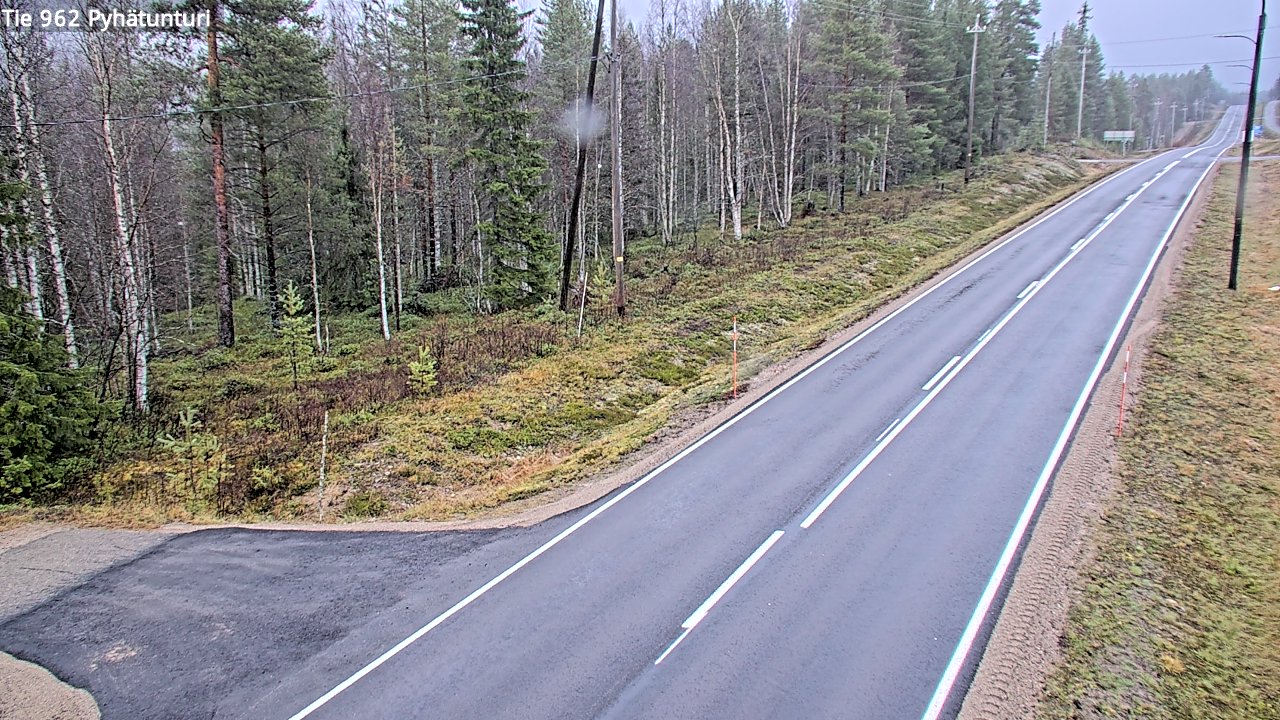 Kelikamerat Kuva Tie 962 Pelkosenniemi Pyhätunturi, Pelkosenniemi, Lappi