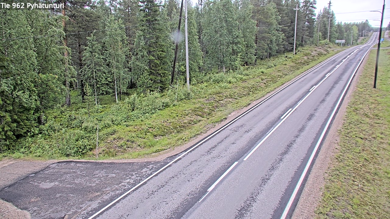 Kelikamerat Kuva Tie 962 Pelkosenniemi Pyhätunturi, Pelkosenniemi, Lappi