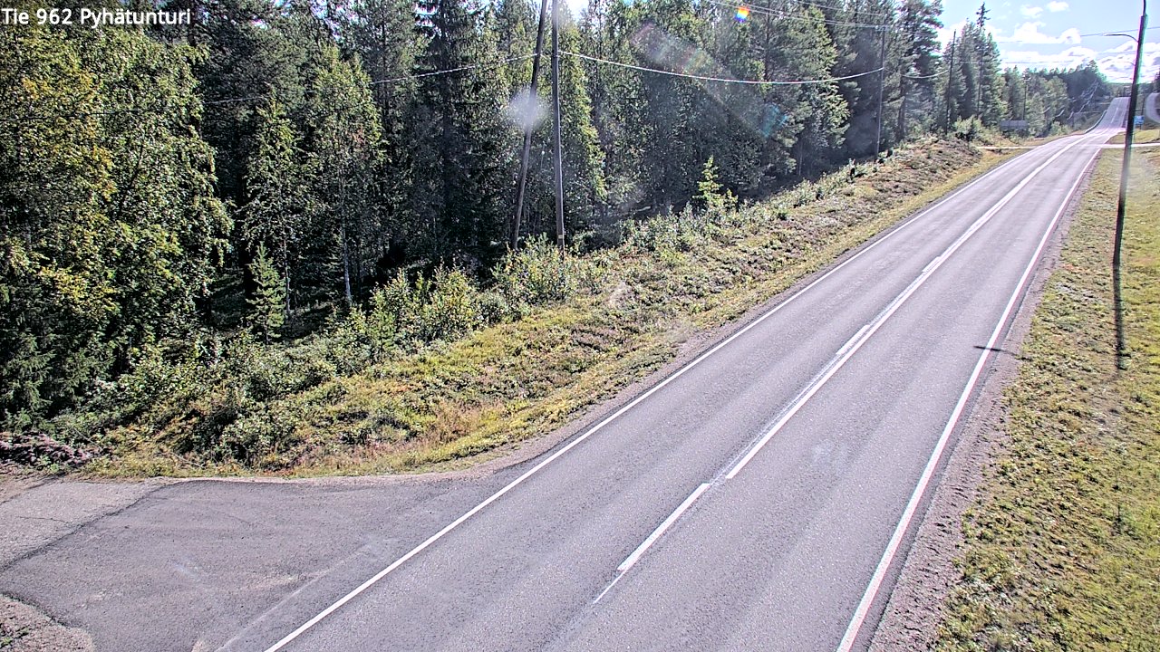 Kelikamerat Kuva Tie 962 Pelkosenniemi Pyhätunturi, Pelkosenniemi, Lappi