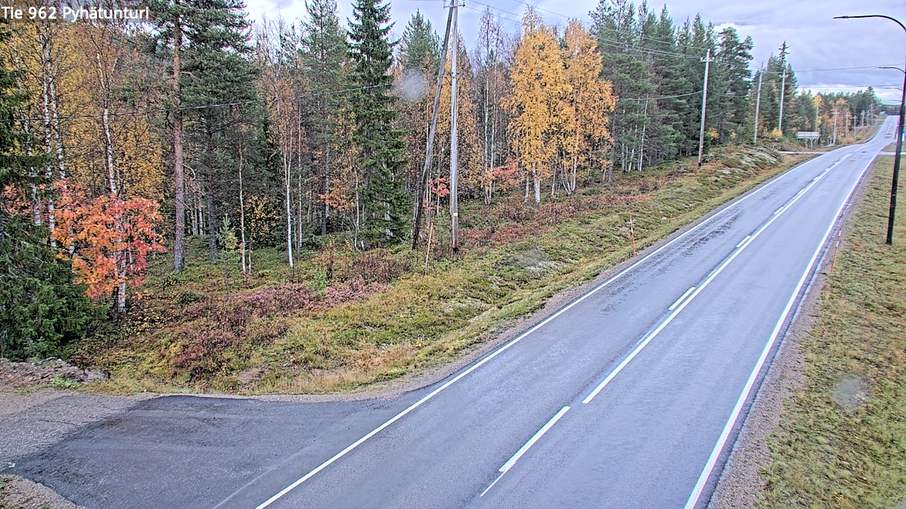 Kelikamerat Kuva Tie 962 Pelkosenniemi Pyhätunturi, Pelkosenniemi, Lappi