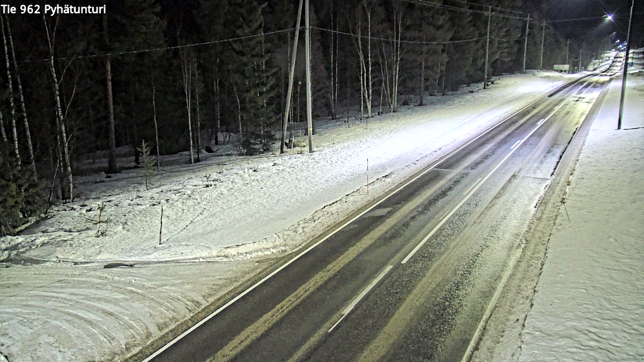 Kelikamerat Kuva Tie 962 Pelkosenniemi Pyhätunturi, Pelkosenniemi, Lappi