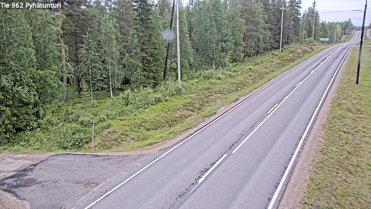 Kelikamerat Kuva Tie 962 Pelkosenniemi Pyhätunturi, Pelkosenniemi, Lappi