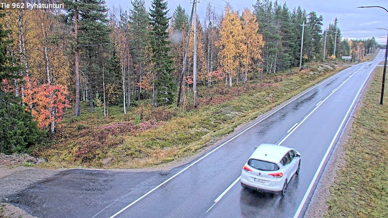 Kelikamerat Kuva Tie 962 Pelkosenniemi Pyhätunturi, Pelkosenniemi, Lappi