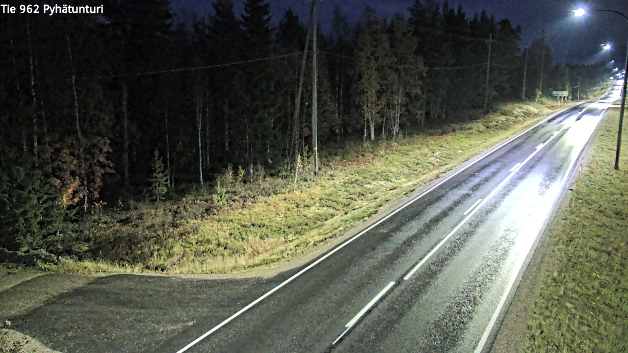 Kelikamerat Kuva Tie 962 Pelkosenniemi Pyhätunturi, Pelkosenniemi, Lappi