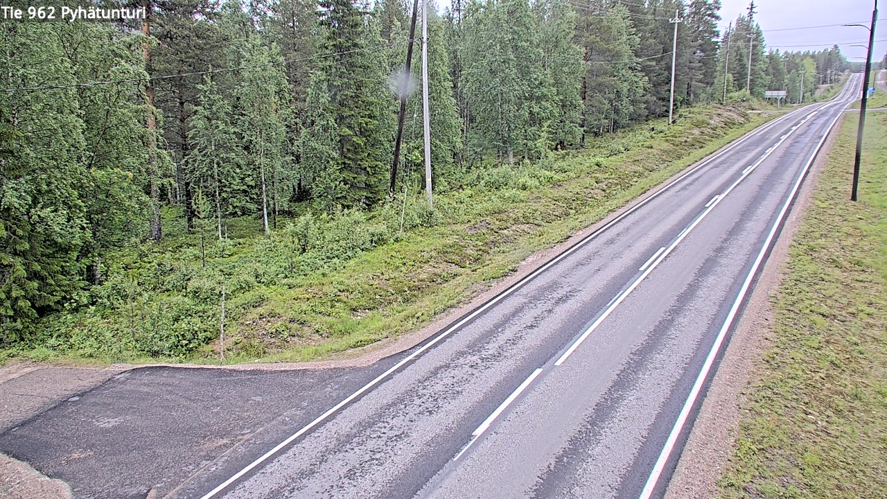 Kelikamerat Kuva Tie 962 Pelkosenniemi Pyhätunturi, Pelkosenniemi, Lappi