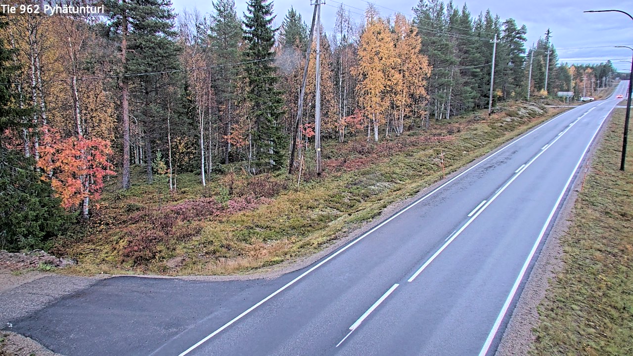 Kelikamerat Kuva Tie 962 Pelkosenniemi Pyhätunturi, Pelkosenniemi, Lappi