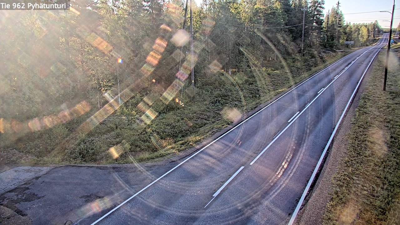 Kelikamerat Kuva Tie 962 Pelkosenniemi Pyhätunturi, Pelkosenniemi, Lappi