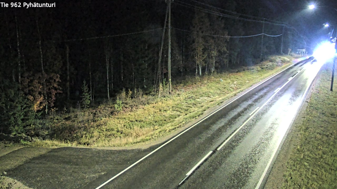 Kelikamerat Kuva Tie 962 Pelkosenniemi Pyhätunturi, Pelkosenniemi, Lappi