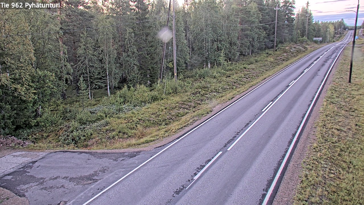 Kelikamerat Kuva Tie 962 Pelkosenniemi Pyhätunturi, Pelkosenniemi, Lappi