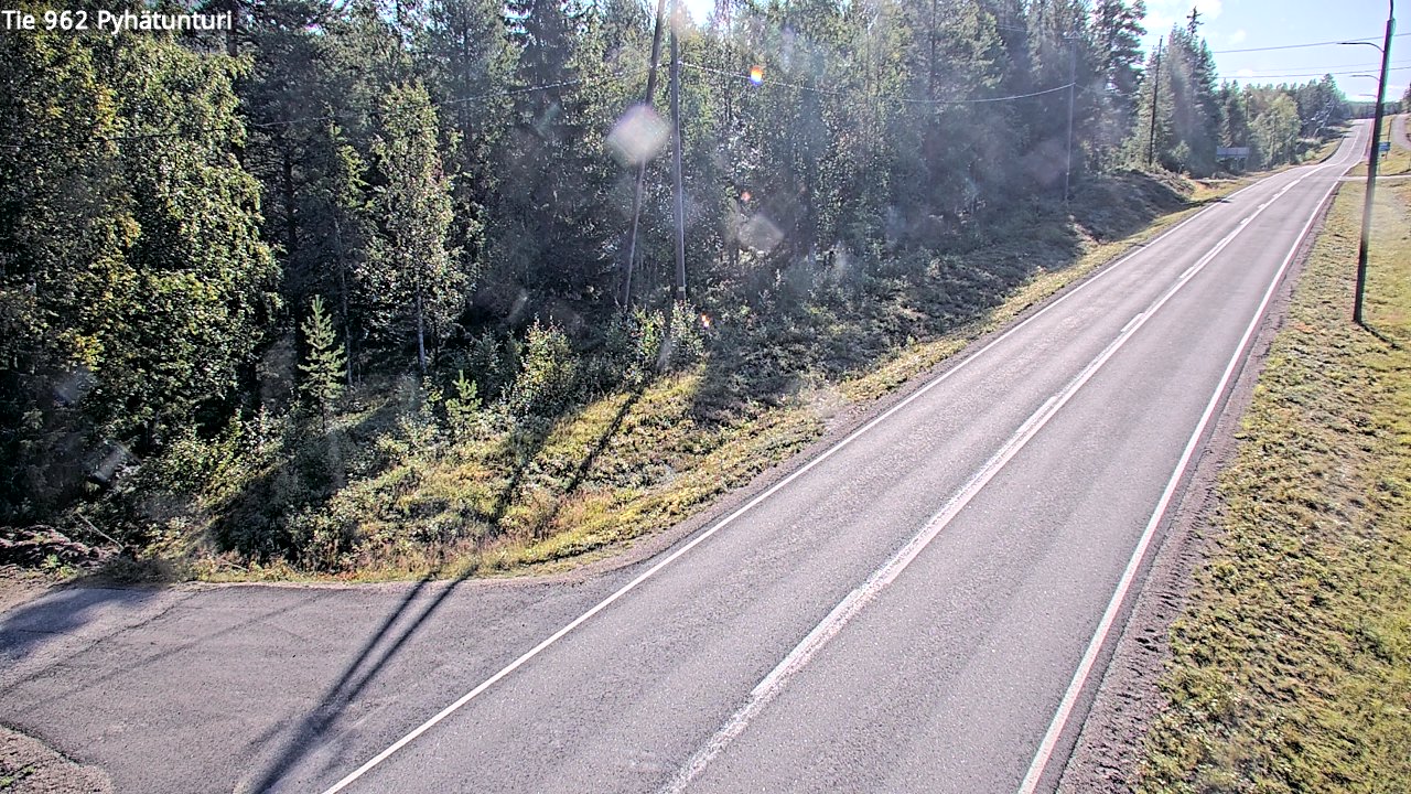 Kelikamerat Kuva Tie 962 Pelkosenniemi Pyhätunturi, Pelkosenniemi, Lappi