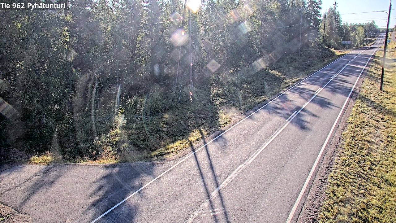 Kelikamerat Kuva Tie 962 Pelkosenniemi Pyhätunturi, Pelkosenniemi, Lappi