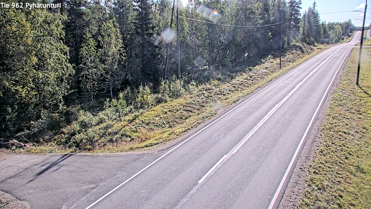 Kelikamerat Kuva Tie 962 Pelkosenniemi Pyhätunturi, Pelkosenniemi, Lappi