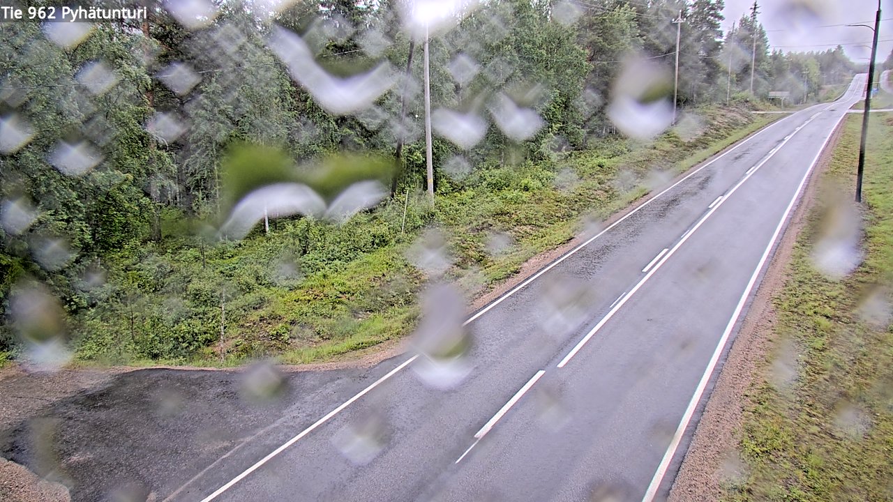 Weather Camera Image Road 962 Pelkosenniemi Pyhätunturi, Pelkosenniemi, Lappi