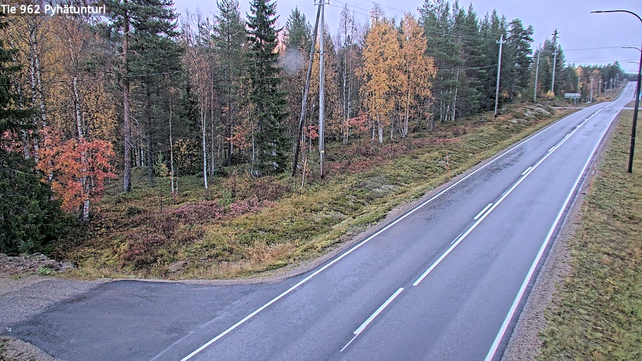 Kelikamerat Kuva Tie 962 Pelkosenniemi Pyhätunturi, Pelkosenniemi, Lappi