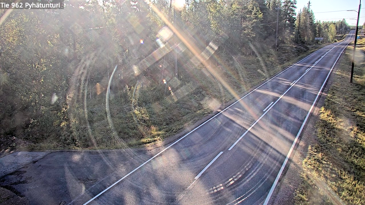 Kelikamerat Kuva Tie 962 Pelkosenniemi Pyhätunturi, Pelkosenniemi, Lappi