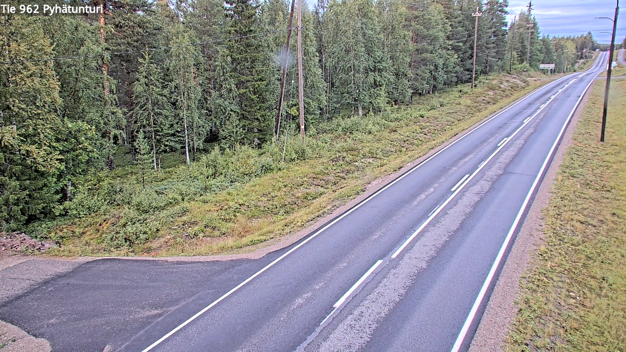 Kelikamerat Kuva Tie 962 Pelkosenniemi Pyhätunturi, Pelkosenniemi, Lappi