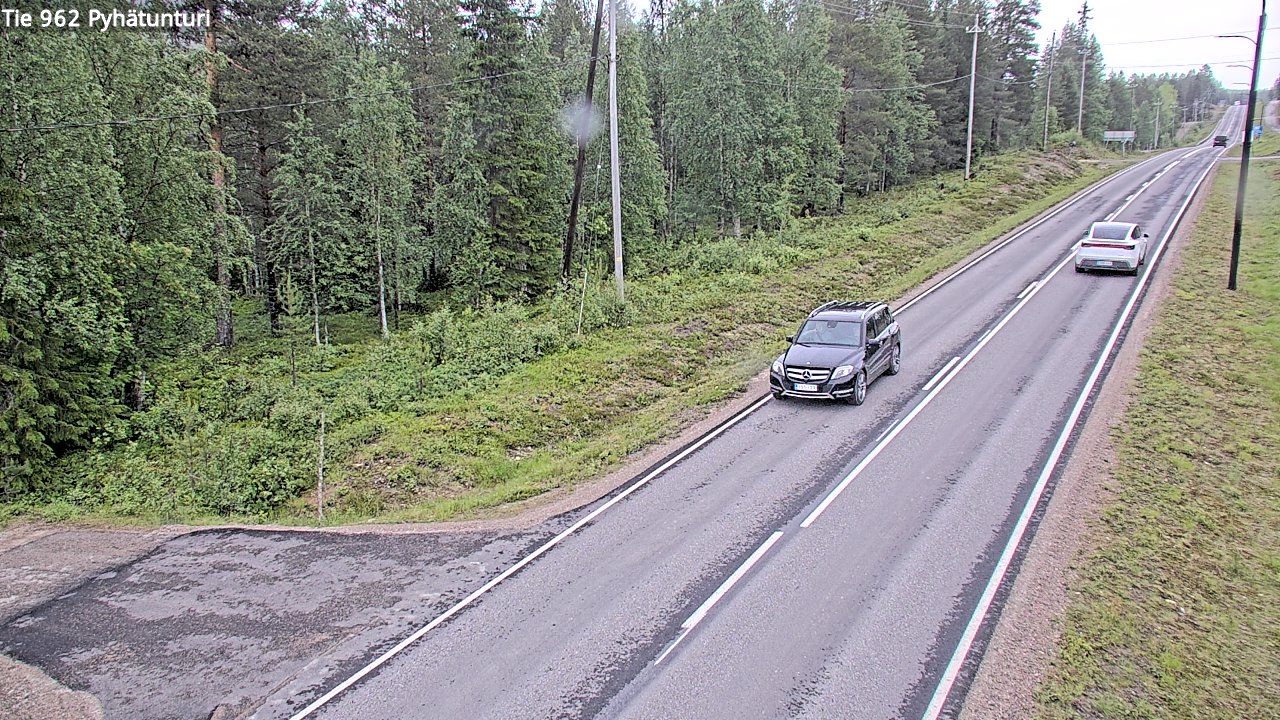Kelikamerat Kuva Tie 962 Pelkosenniemi Pyhätunturi, Pelkosenniemi, Lappi