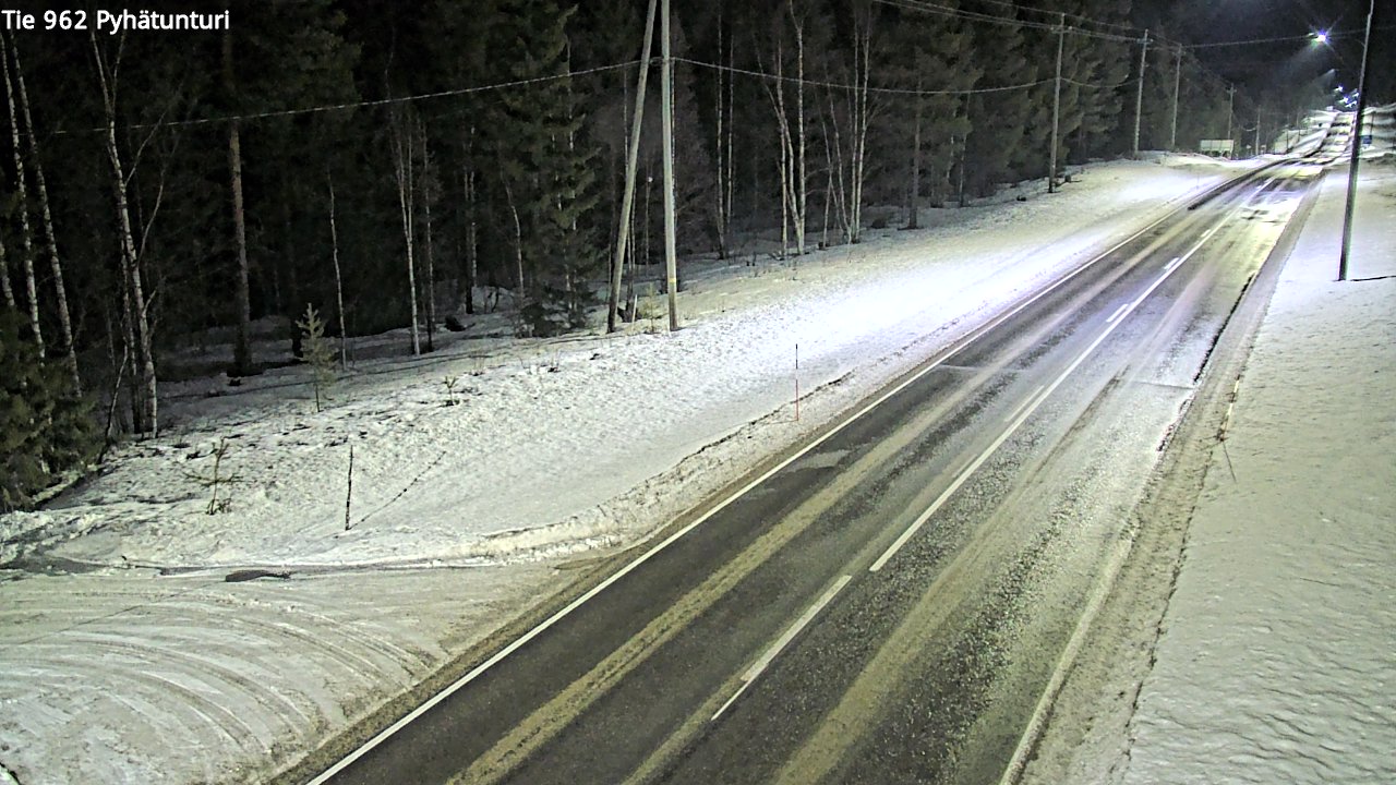Kelikamerat Kuva Tie 962 Pelkosenniemi Pyhätunturi, Pelkosenniemi, Lappi