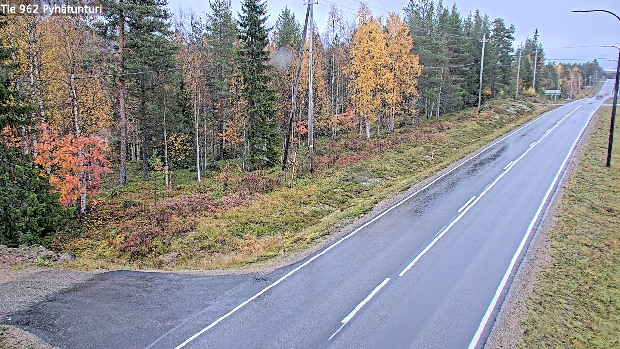 Kelikamerat Kuva Tie 962 Pelkosenniemi Pyhätunturi, Pelkosenniemi, Lappi
