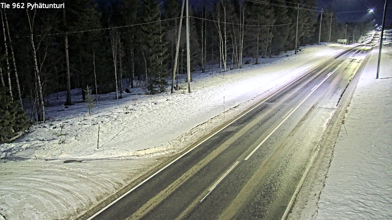 Kelikamerat Kuva Tie 962 Pelkosenniemi Pyhätunturi, Pelkosenniemi, Lappi