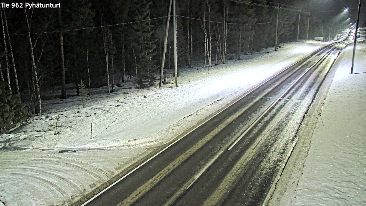 Kelikamerat Kuva Tie 962 Pelkosenniemi Pyhätunturi, Pelkosenniemi, Lappi