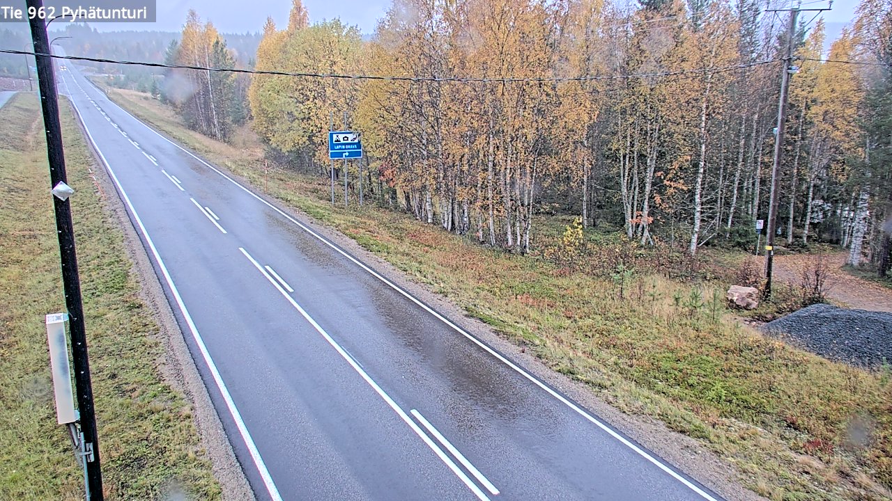 Kelikamerat Kuva Tie 962 Pelkosenniemi Pyhätunturi, Pelkosenniemi, Lappi