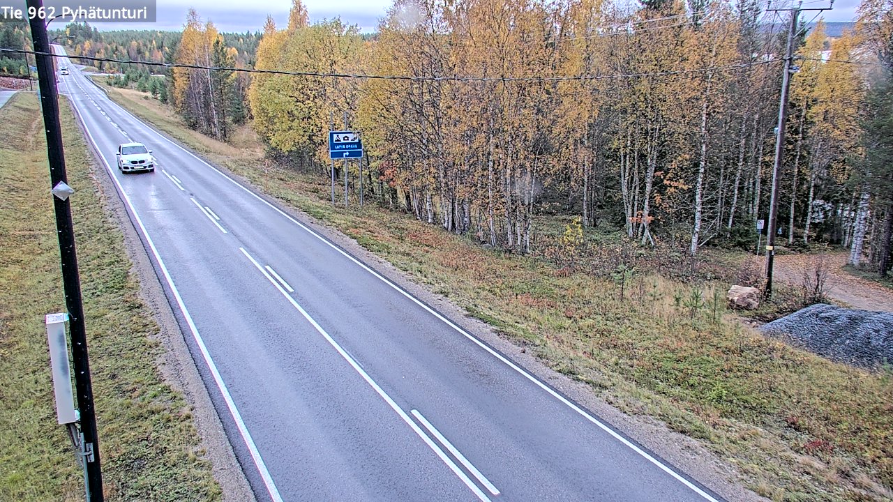 Kelikamerat Kuva Tie 962 Pelkosenniemi Pyhätunturi, Pelkosenniemi, Lappi