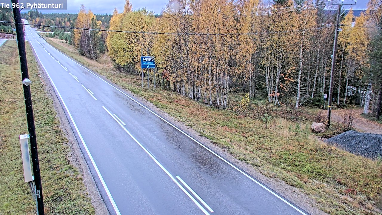 Kelikamerat Kuva Tie 962 Pelkosenniemi Pyhätunturi, Pelkosenniemi, Lappi