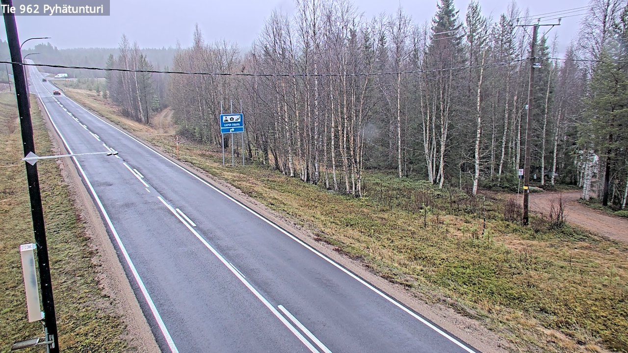 Kelikamerat Kuva Tie 962 Pelkosenniemi Pyhätunturi, Pelkosenniemi, Lappi