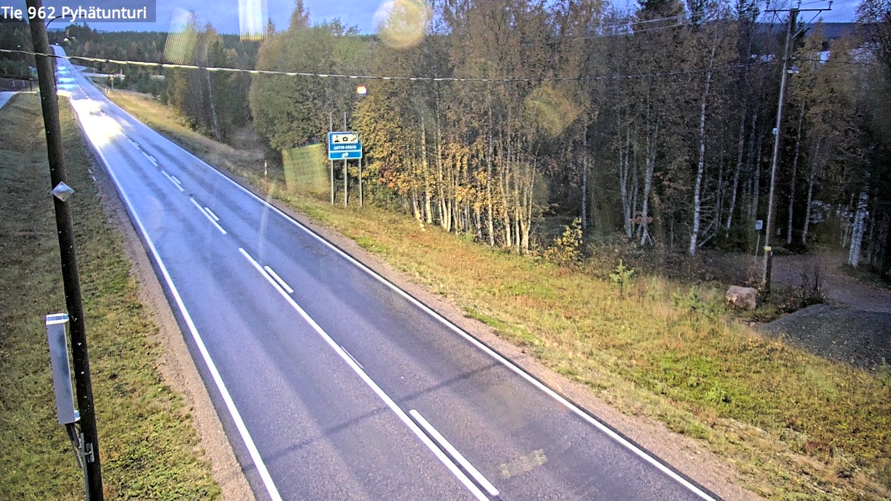 Kelikamerat Kuva Tie 962 Pelkosenniemi Pyhätunturi, Pelkosenniemi, Lappi