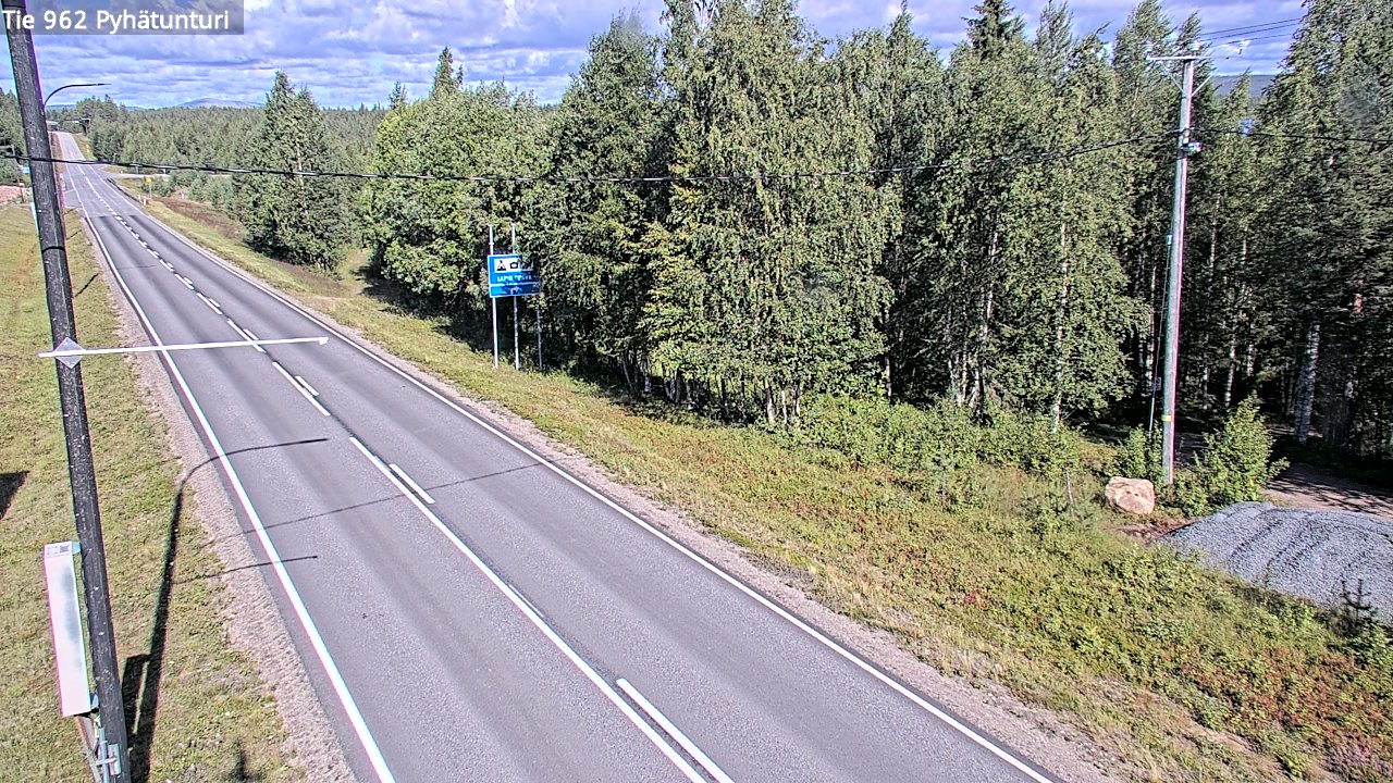 Kelikamerat Kuva Tie 962 Pelkosenniemi Pyhätunturi, Pelkosenniemi, Lappi