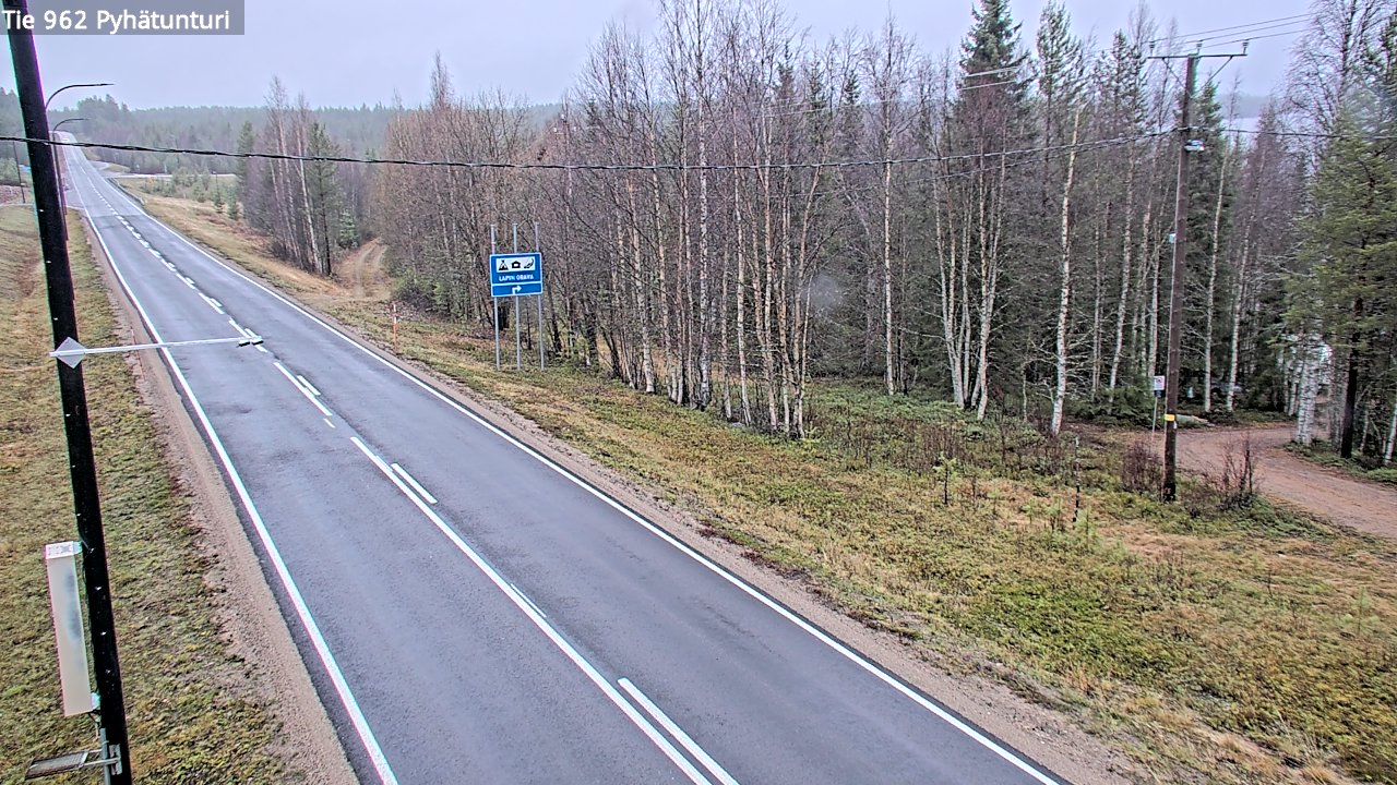 Kelikamerat Kuva Tie 962 Pelkosenniemi Pyhätunturi, Pelkosenniemi, Lappi