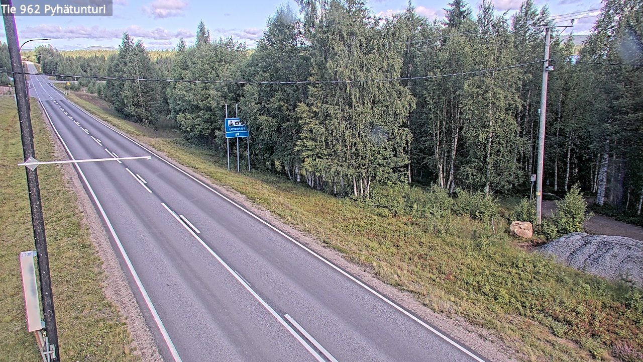 Kelikamerat Kuva Tie 962 Pelkosenniemi Pyhätunturi, Pelkosenniemi, Lappi