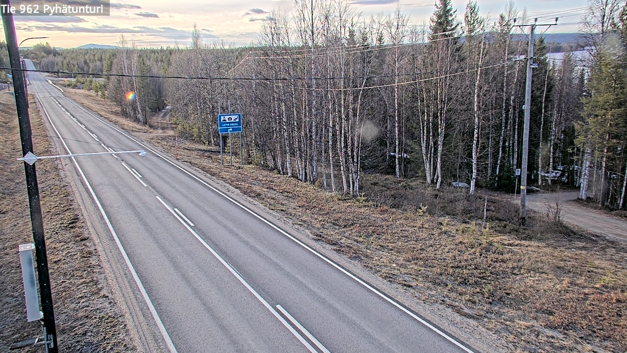 Kelikamerat Kuva Tie 962 Pelkosenniemi Pyhätunturi, Pelkosenniemi, Lappi