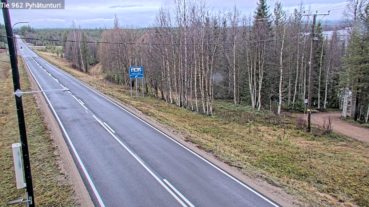 Kelikamerat Kuva Tie 962 Pelkosenniemi Pyhätunturi, Pelkosenniemi, Lappi