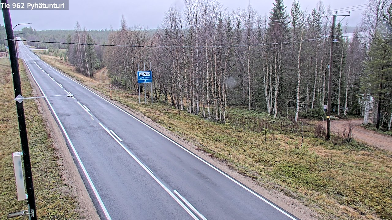 Kelikamerat Kuva Tie 962 Pelkosenniemi Pyhätunturi, Pelkosenniemi, Lappi