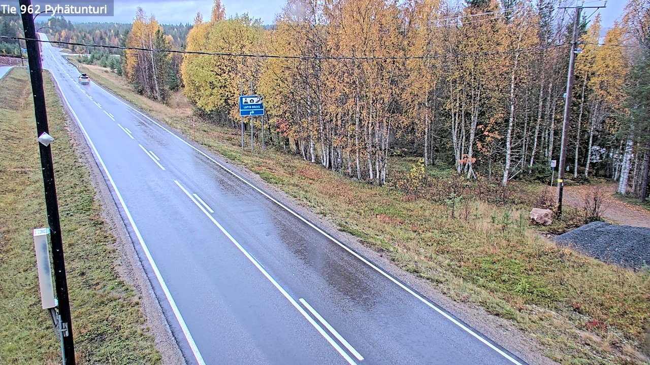 Kelikamerat Kuva Tie 962 Pelkosenniemi Pyhätunturi, Pelkosenniemi, Lappi