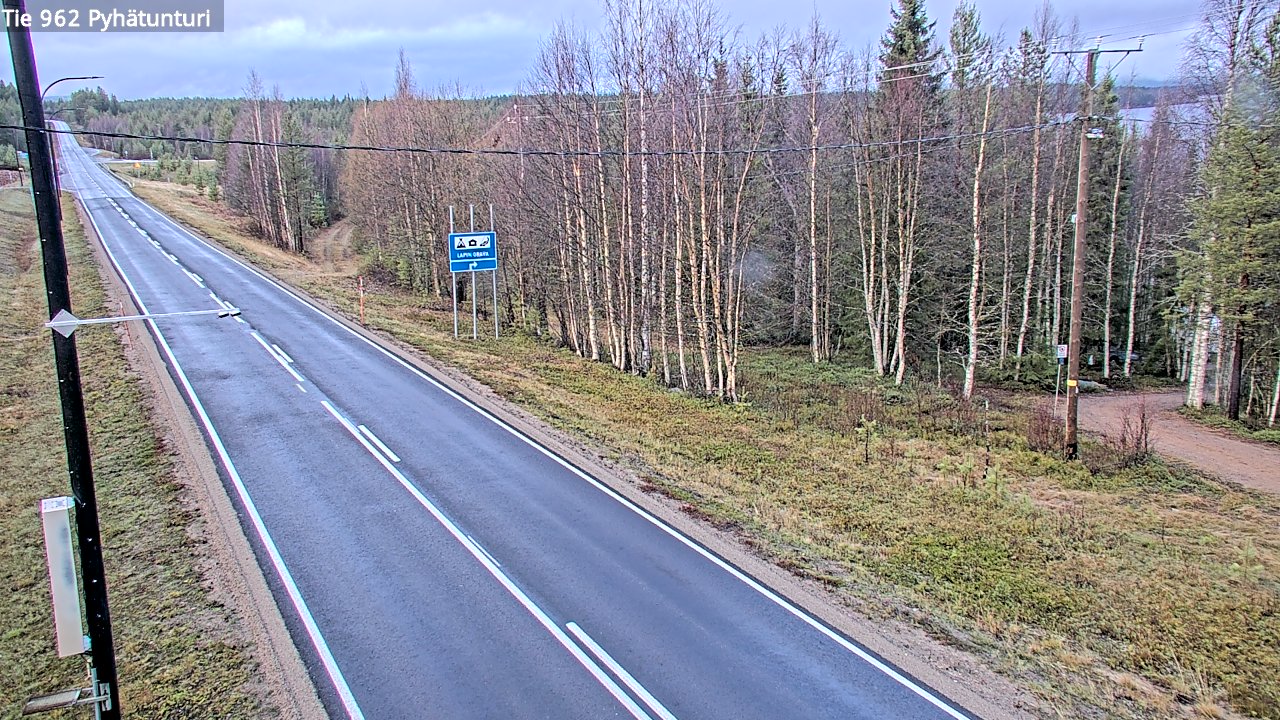 Kelikamerat Kuva Tie 962 Pelkosenniemi Pyhätunturi, Pelkosenniemi, Lappi