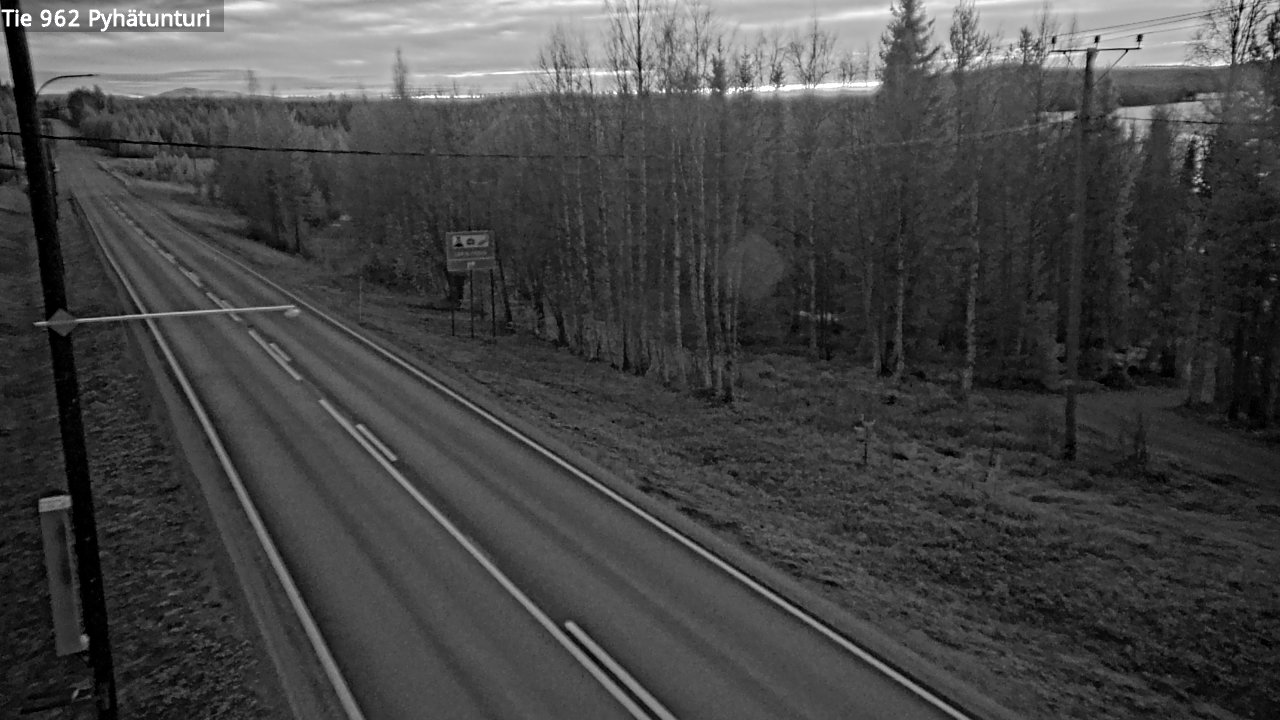 Kelikamerat Kuva Tie 962 Pelkosenniemi Pyhätunturi, Pelkosenniemi, Lappi